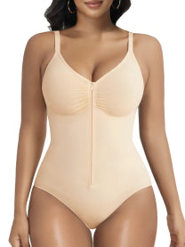 Women's Comfortable Zipper Tight Tummy Control Triangle Body Shaper