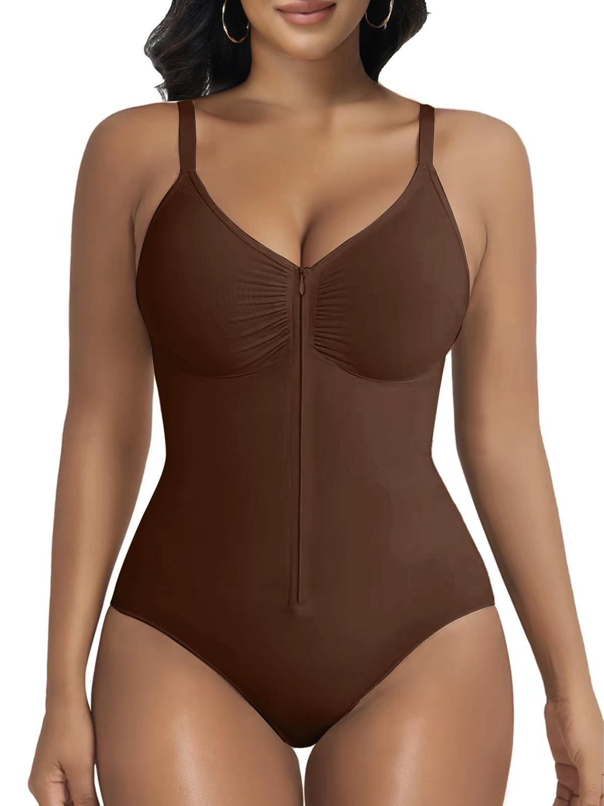 Women's Comfortable Zipper Tight Tummy Control Triangle Body Shaper