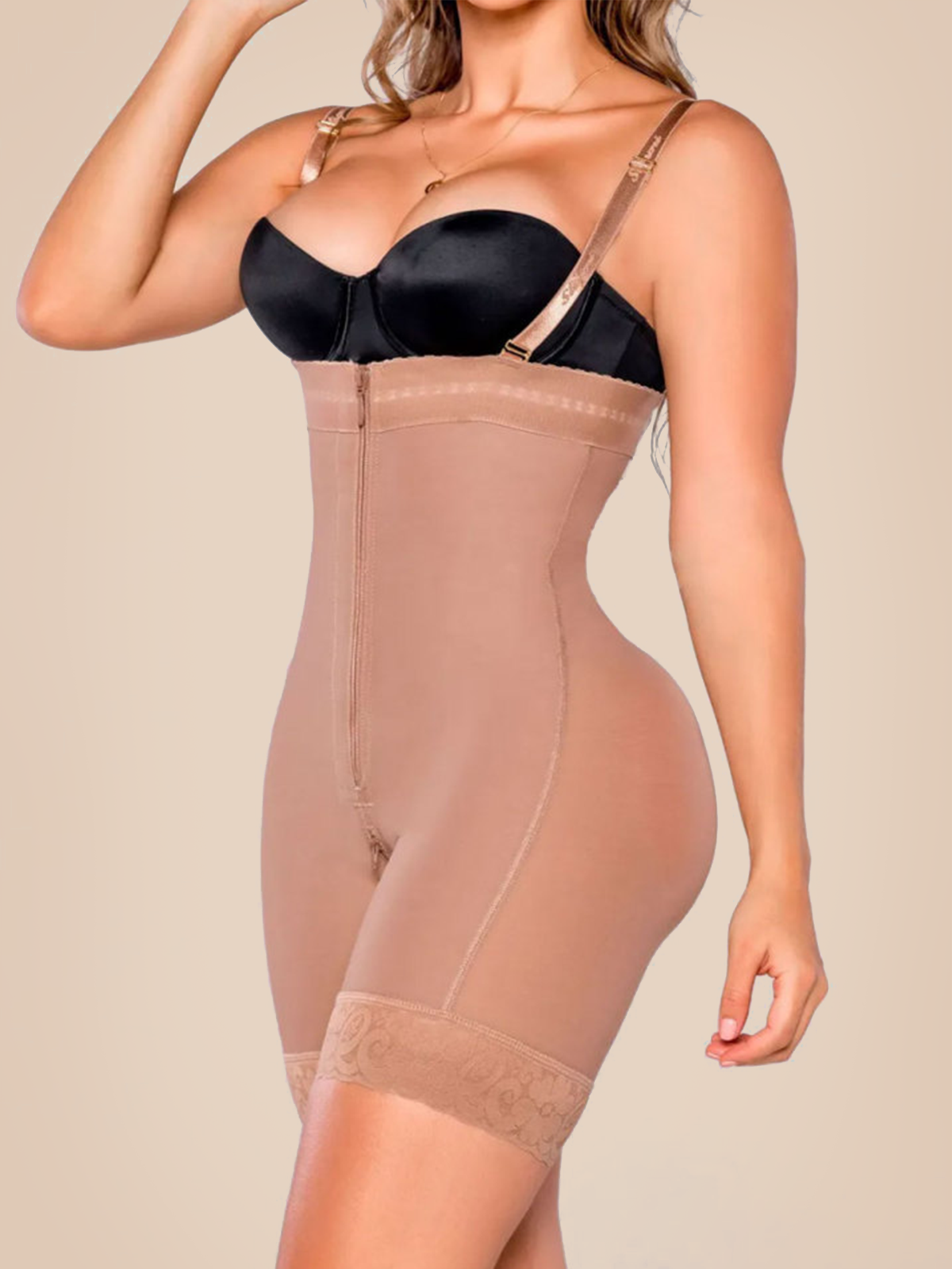 Women's Comfortable Zipper Tight Tummy Control Triangle Body Shaper