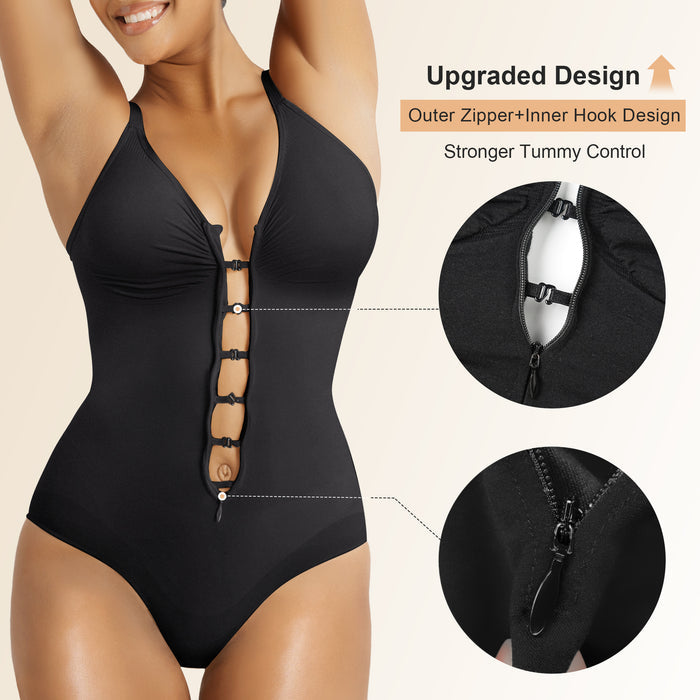 Women's Comfortable Zipper Tight Tummy Control Triangle Body Shaper