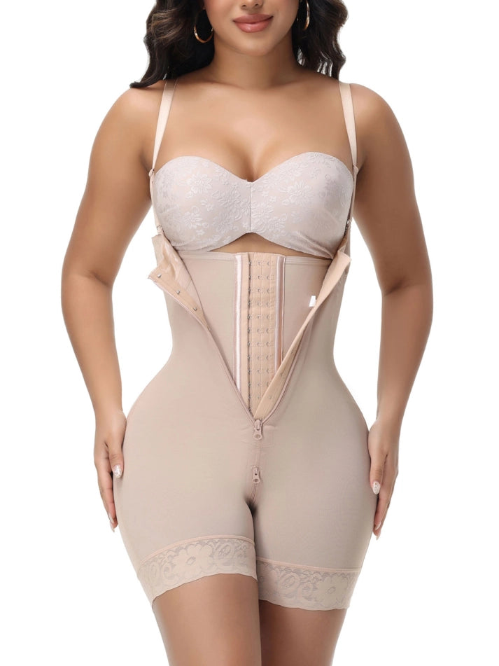 Sleeveless Double Compression Tummy Control Body Shaper